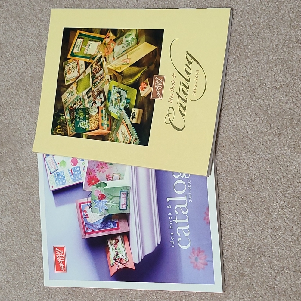 Retired Stampin' Up! Catalogs, EUC